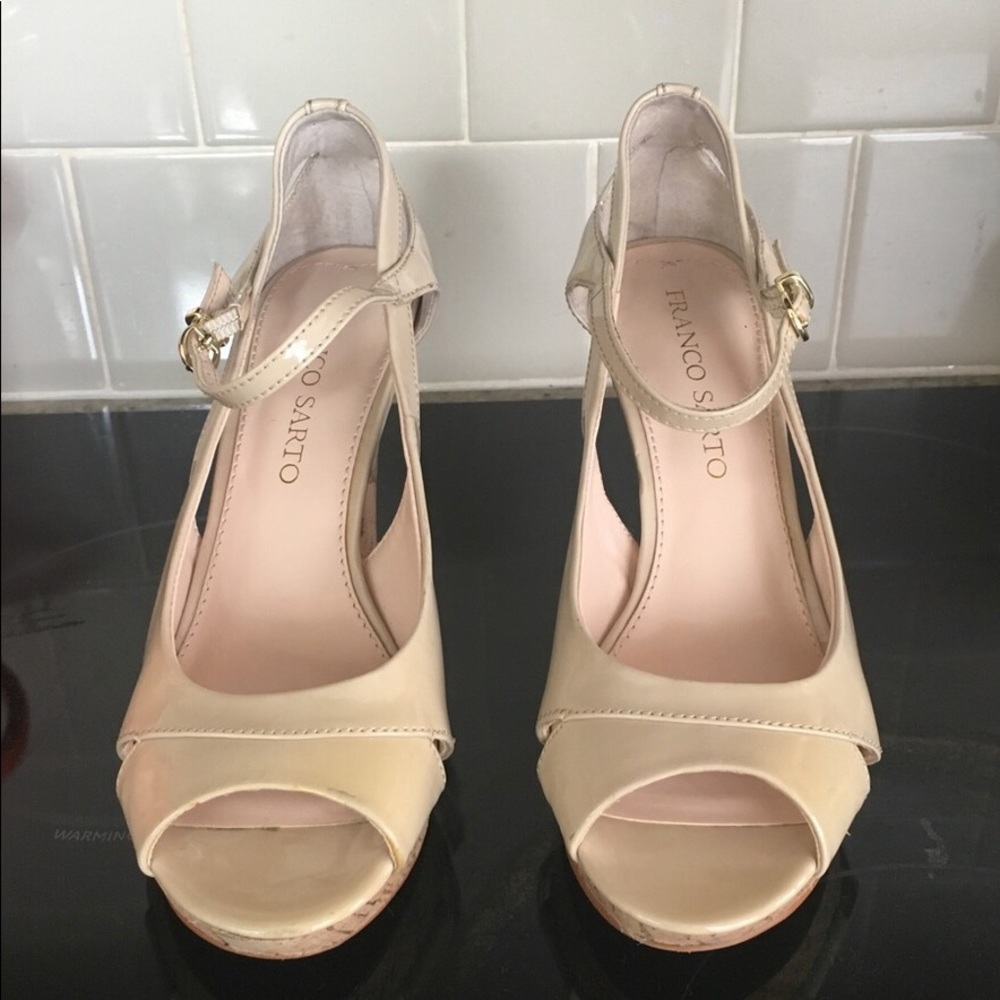 🌸 cute nude summer heels